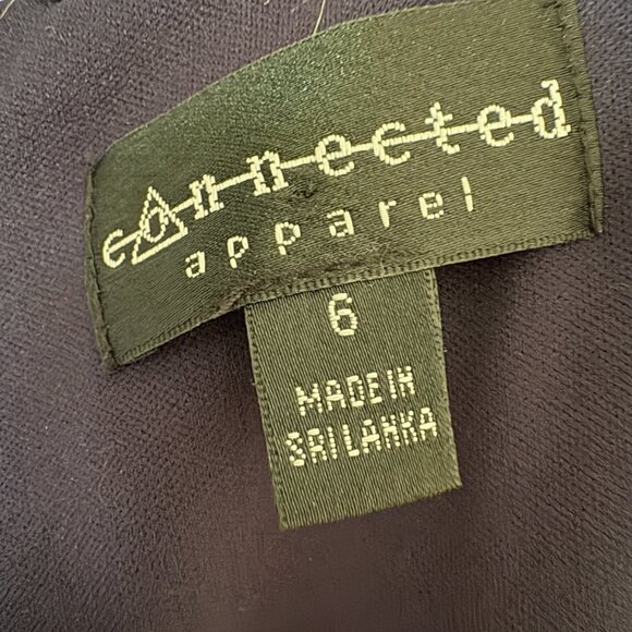 Connected Apparel size 6 Navy Cocktail dress size - Picture 4 of 5
